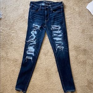 Destroyed Hi-Rise Jegging